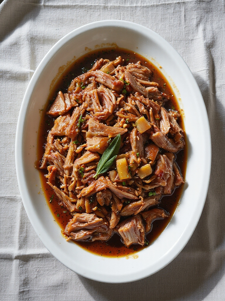 apple cider pulled pork