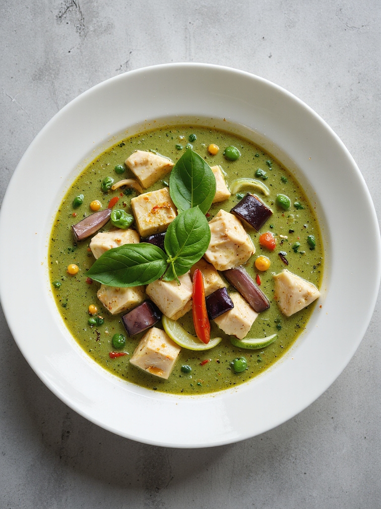 aromatic thai green curry