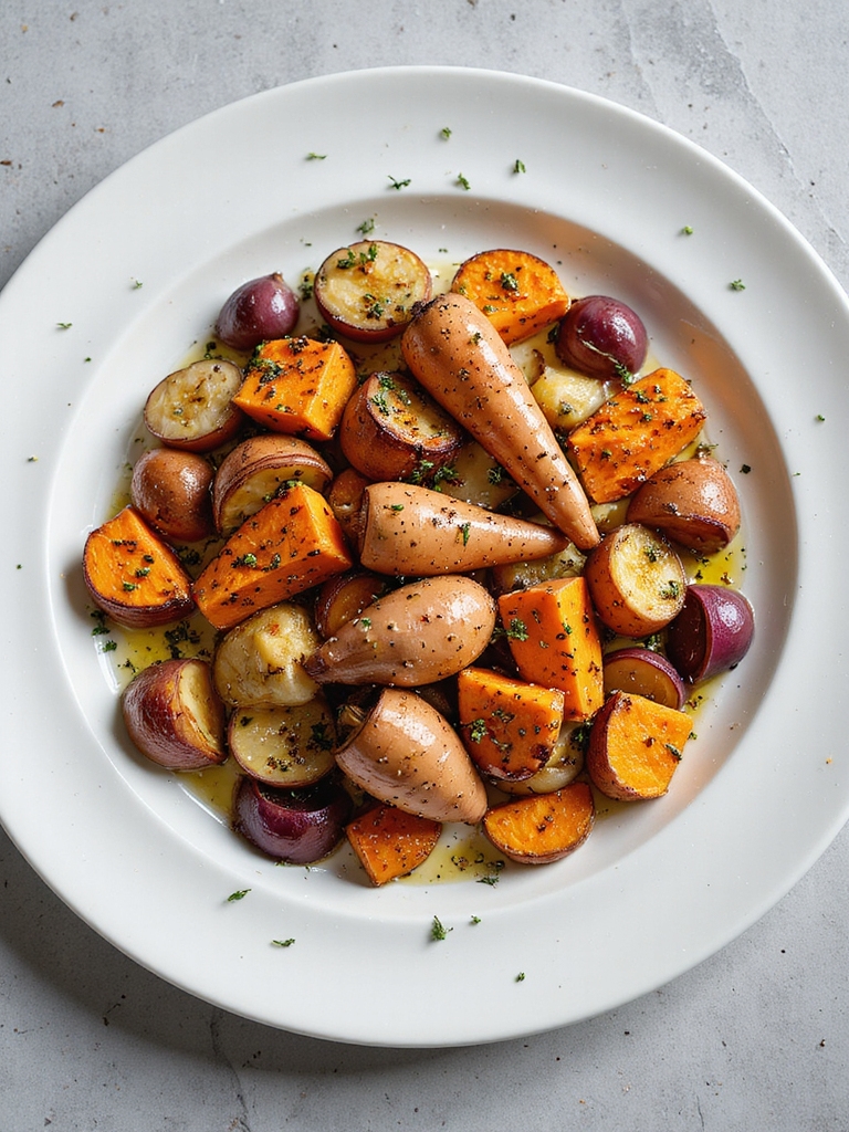 autumn roasted vegetable medley