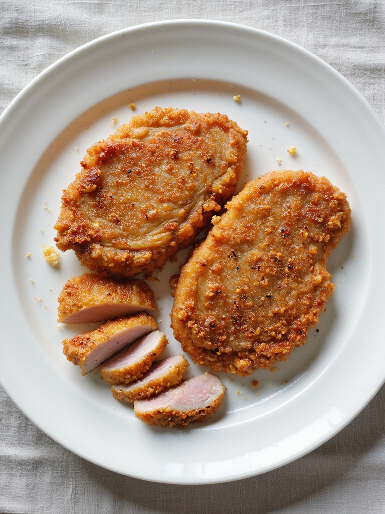 buttermilk crispy fried chops