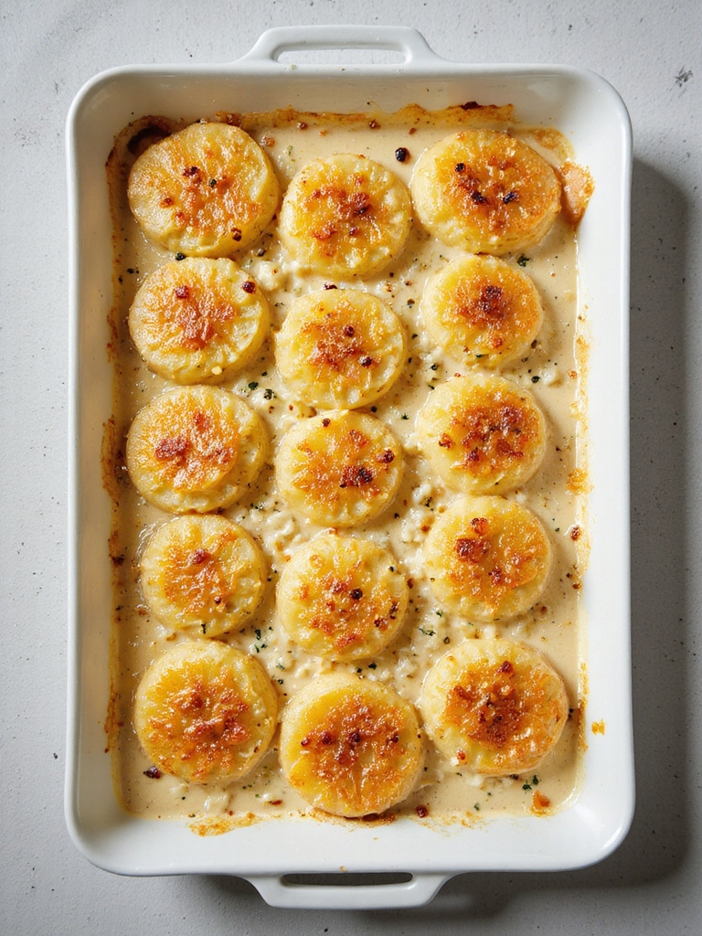 creamy cheesy potato casserole