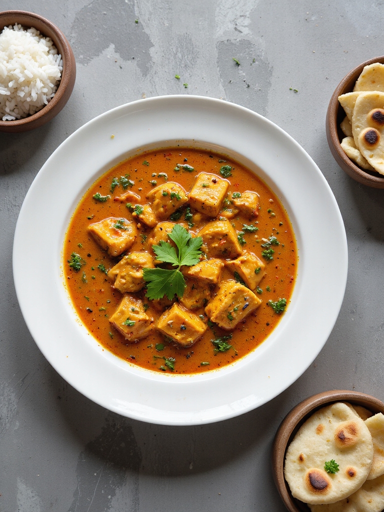 creamy spice infused chicken curry