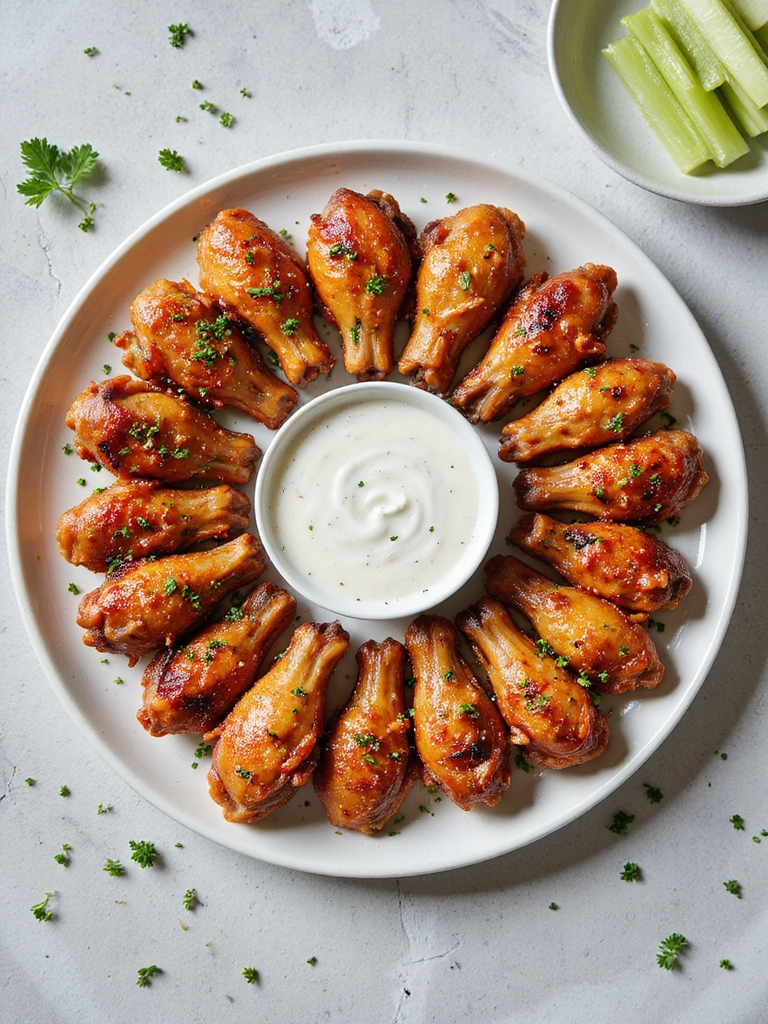 crispy air fryer chicken wings