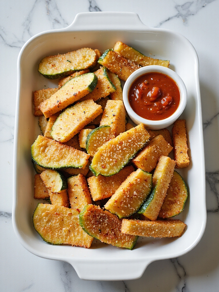 crispy healthy zucchini fries
