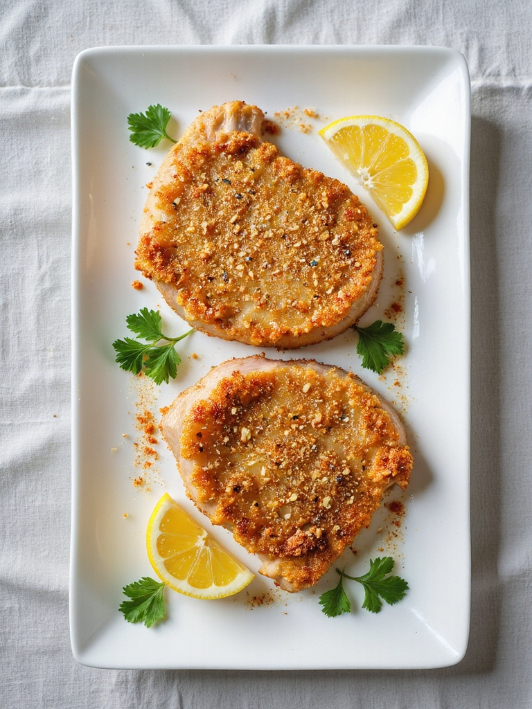 crispy juicy air fryer pork