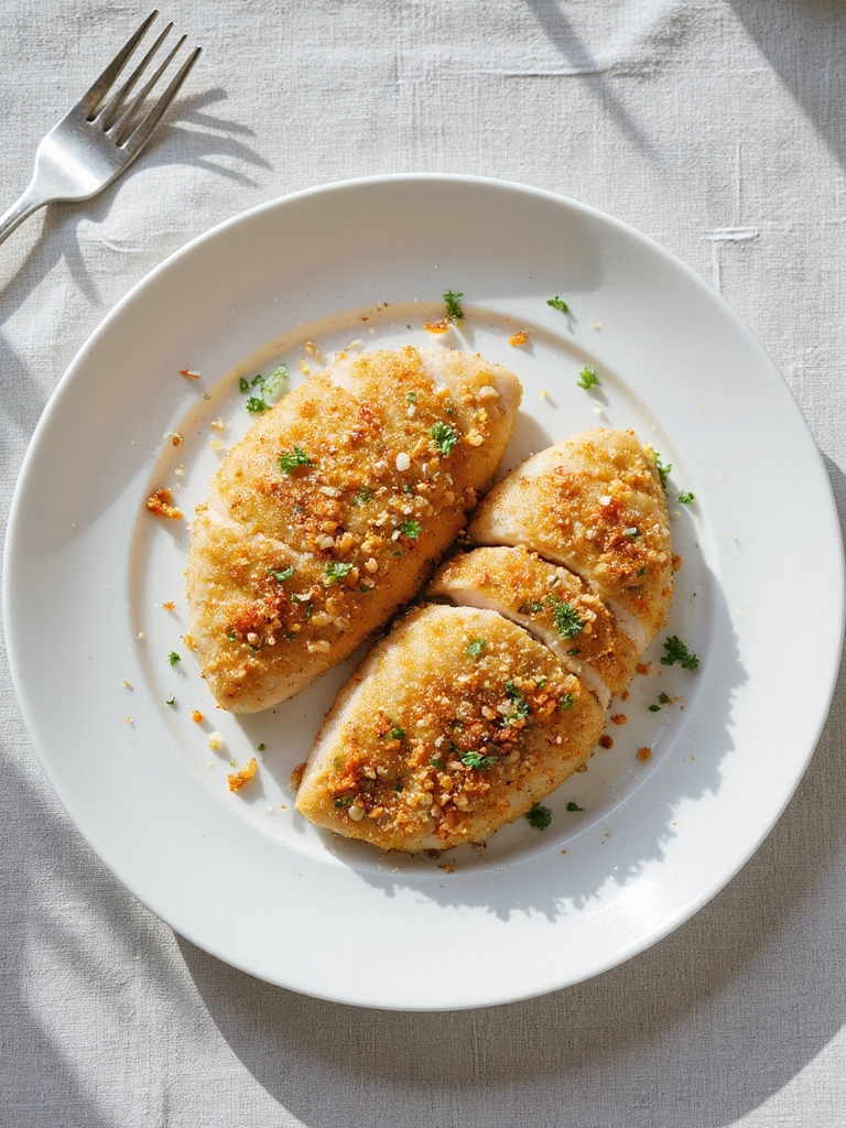 crispy parmesan chicken recipe