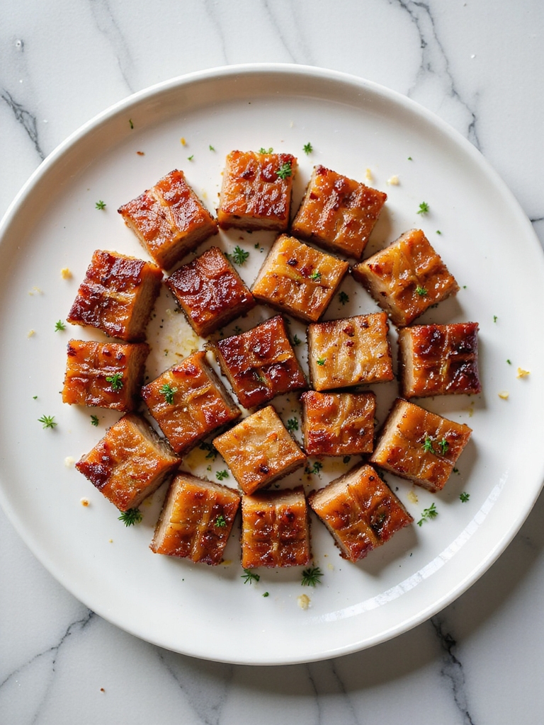 crispy tender pork belly