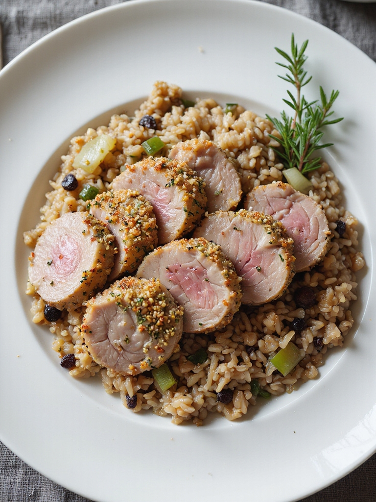 delicious pork and rice