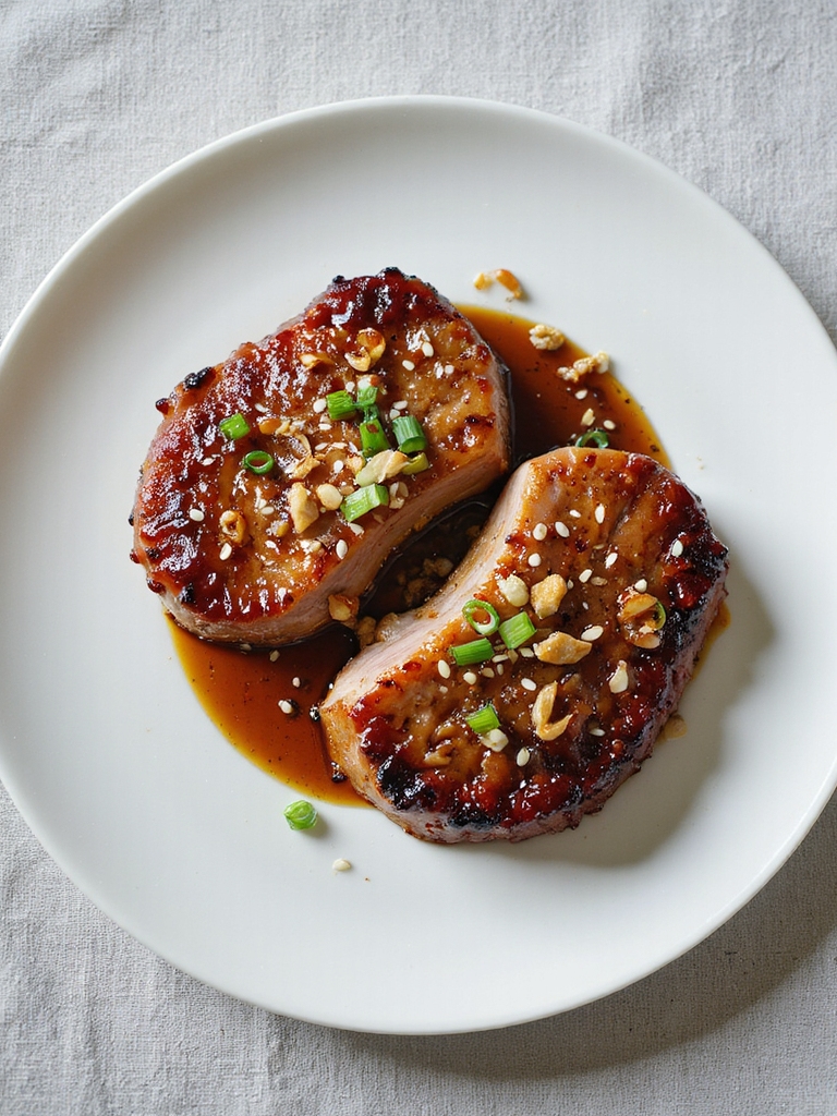 flavorful asian ginger pork