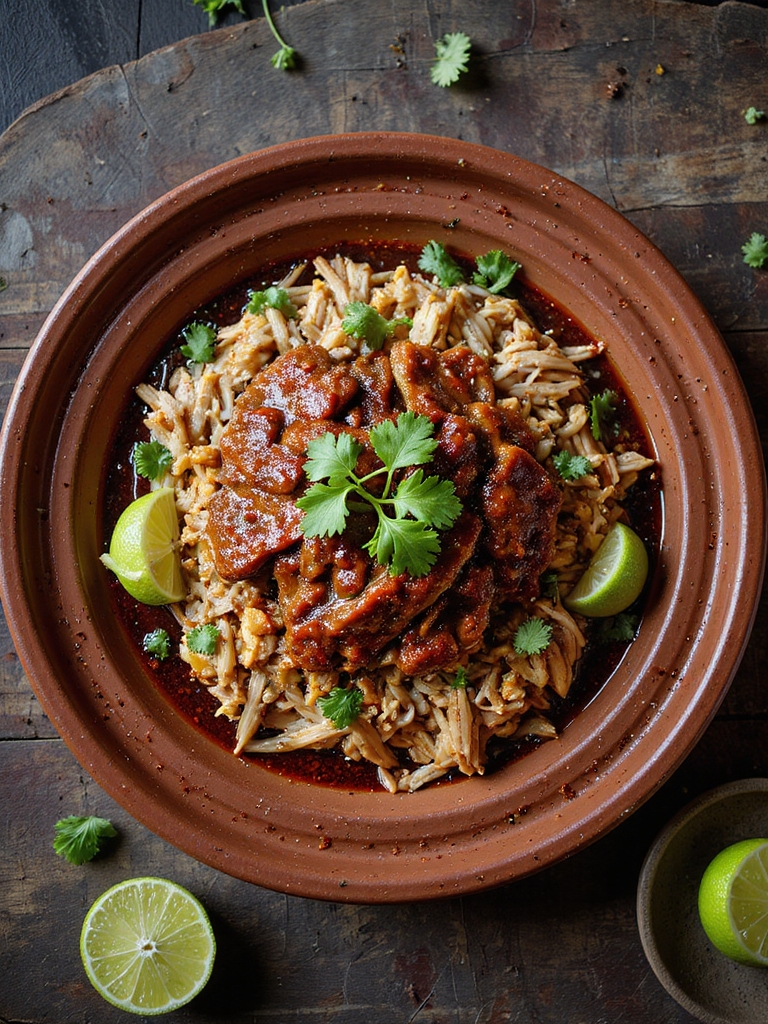 flavorful slow cooked pork dish