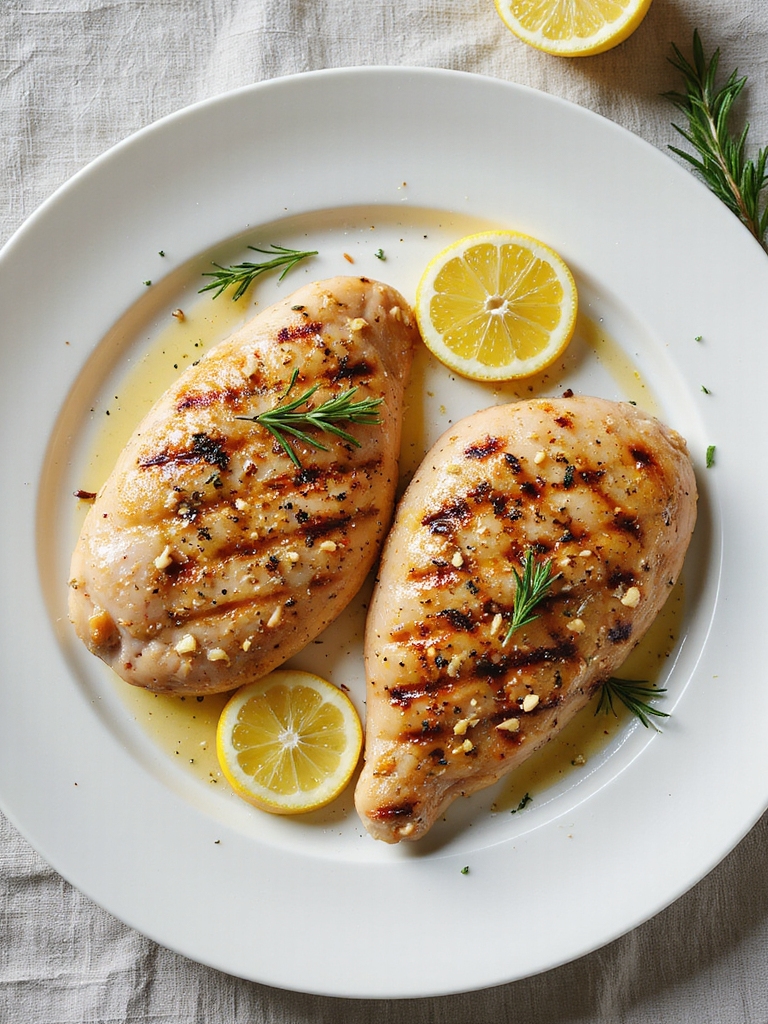 garlic herb grilled chicken