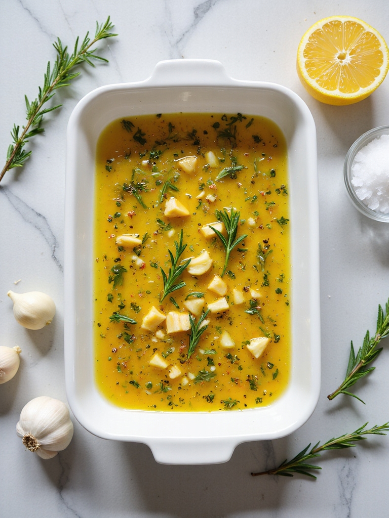 garlic herb marinade recipe