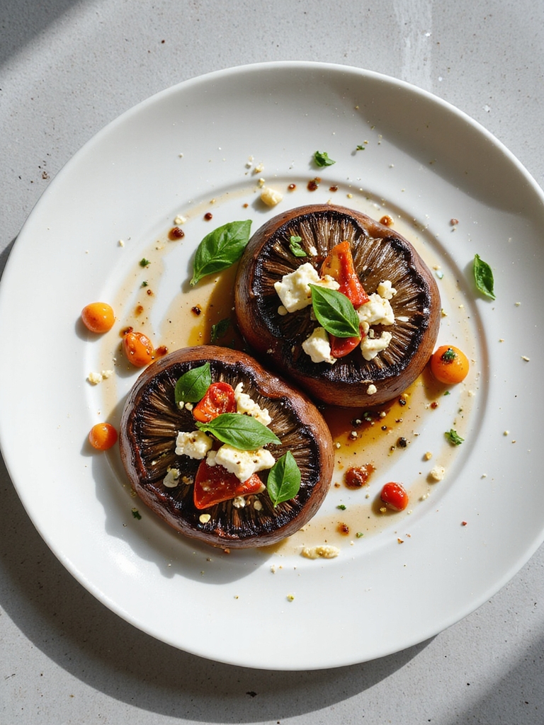 grilled portobello mushroom delight