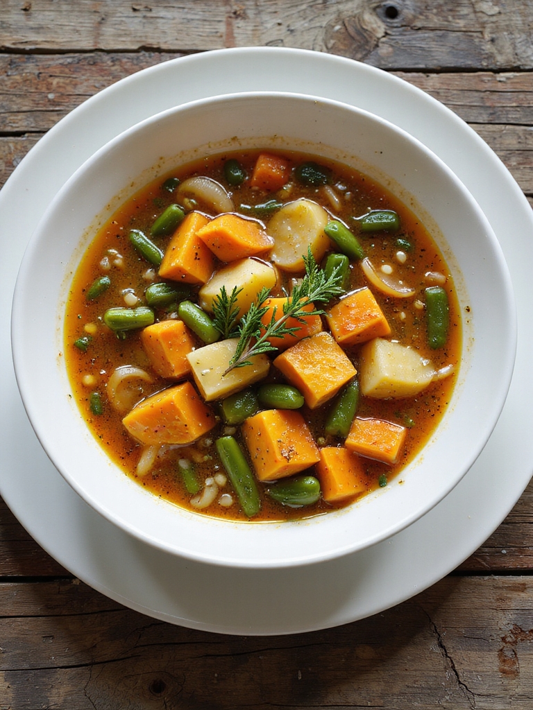 hearty autumn vegetable soup