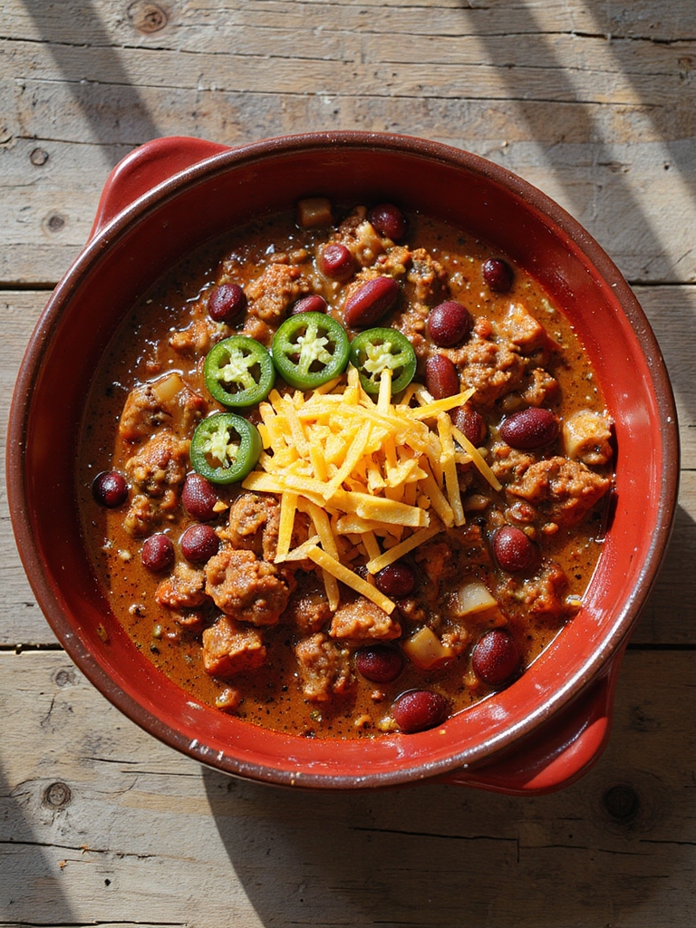hearty one pot pork chili