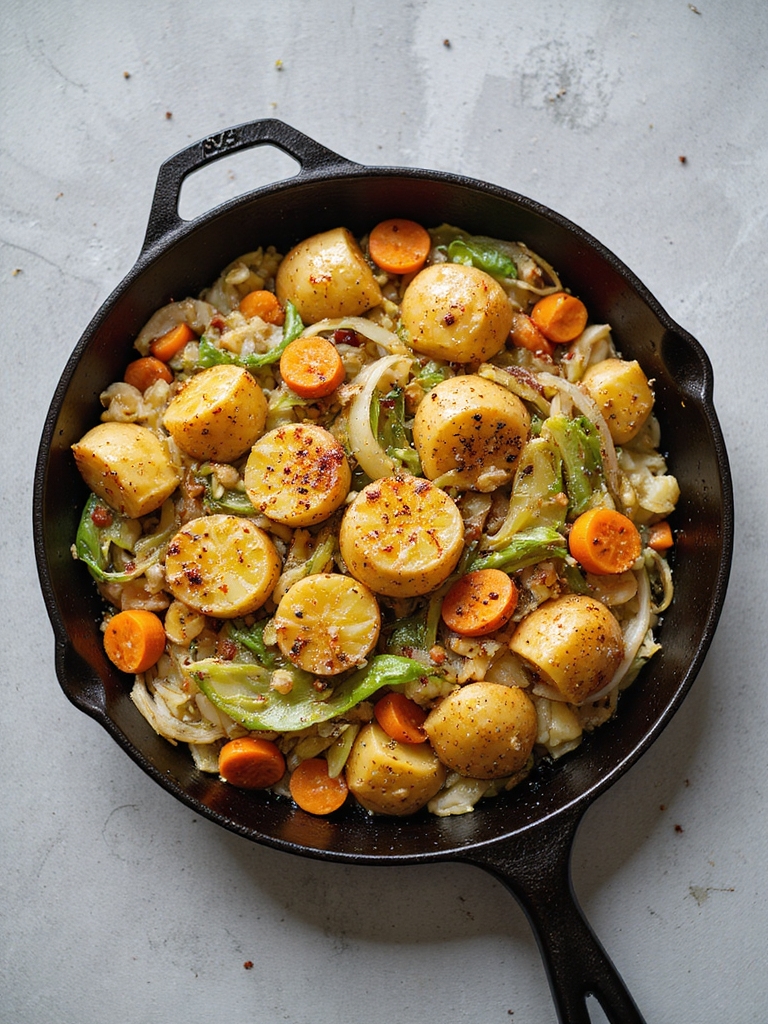 hearty vegetable hash recipe
