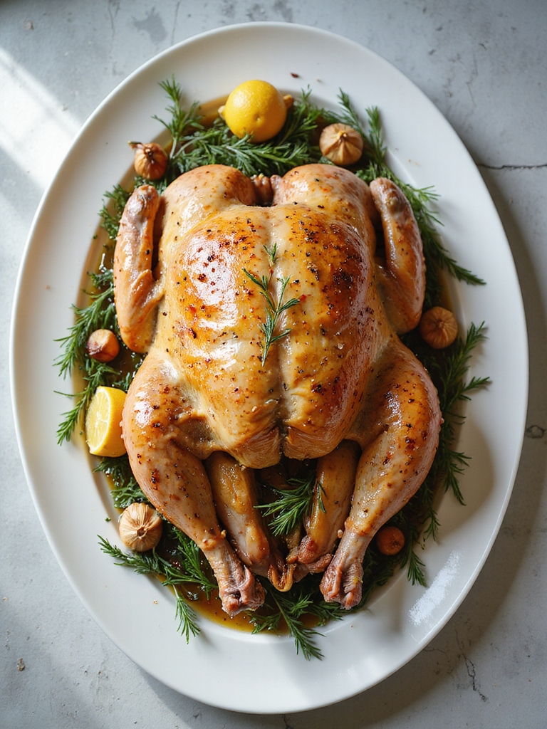 herb butter roast turkey