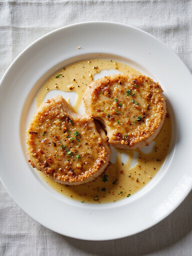honey mustard fried chops