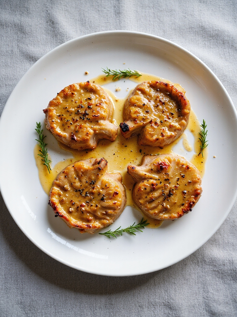honey mustard pork chops
