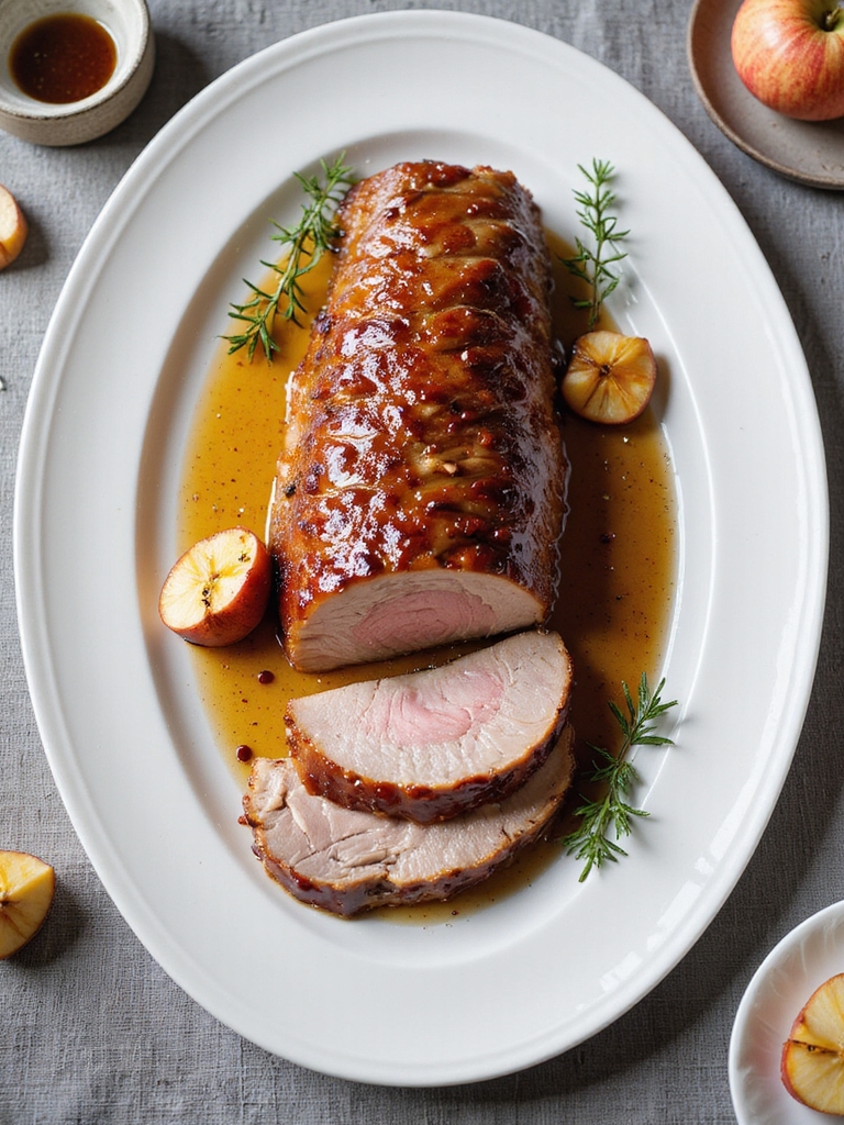 maple glazed pork loin recipe