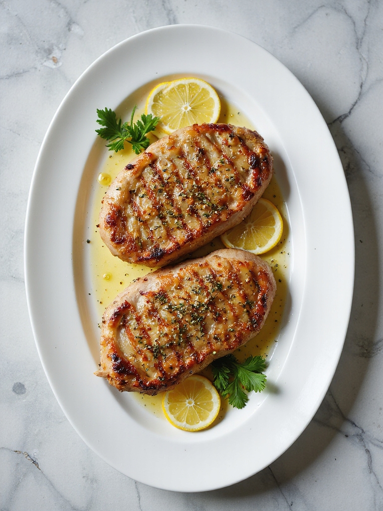 mediterranean herb air fryer pork