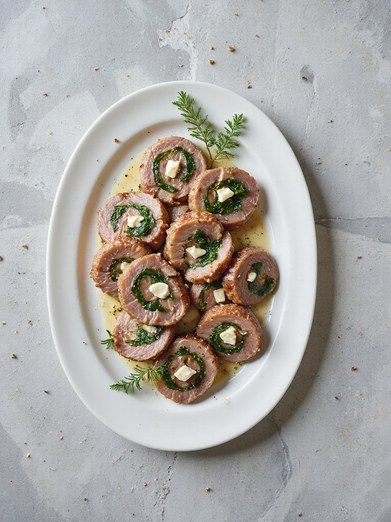 mediterranean pork loin delight