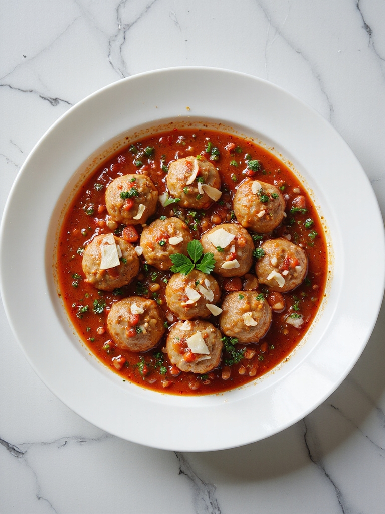 mediterranean pork meatball recipe