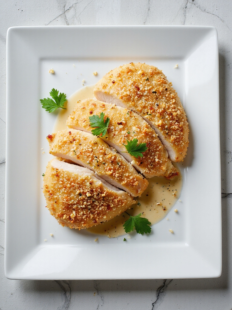 parmesan crusted chicken recipe