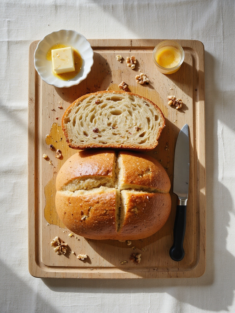 pear walnut bread delight