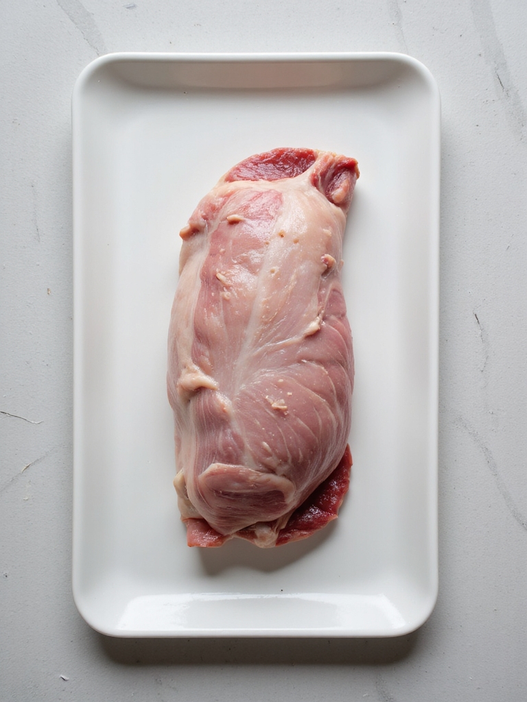 perfectly cooked pork loin