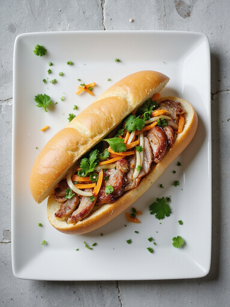 pork banh mi sandwich recipe