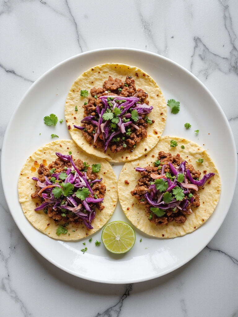 quick and flavorful pork tacos