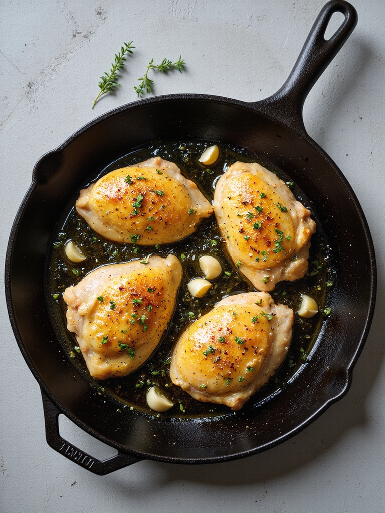 savory garlic butter chicken