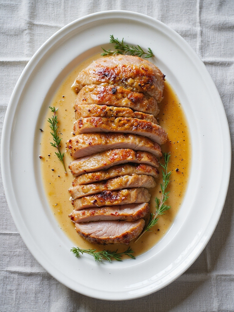 savory honey mustard glaze