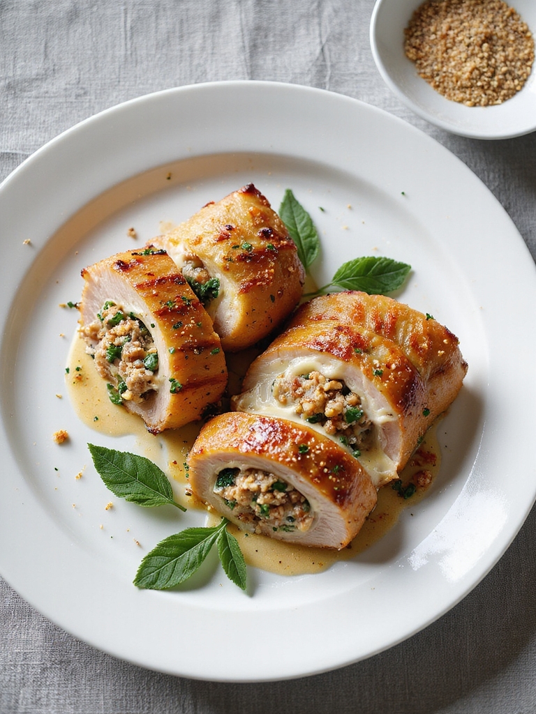 savory italian stuffed chops