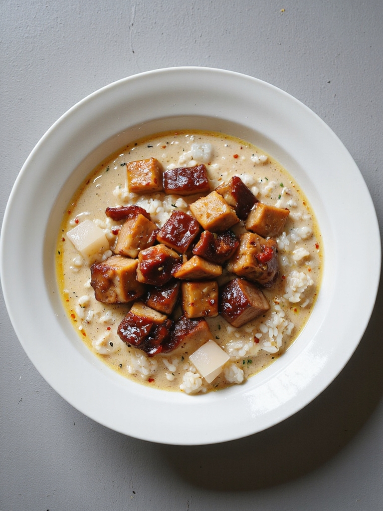 savory pork coconut dessert