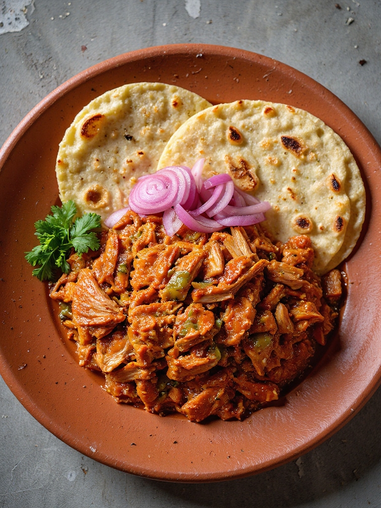 savory slow cooked pork dish