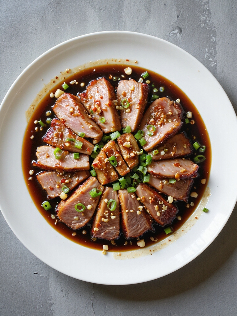 savory soy ginger pork