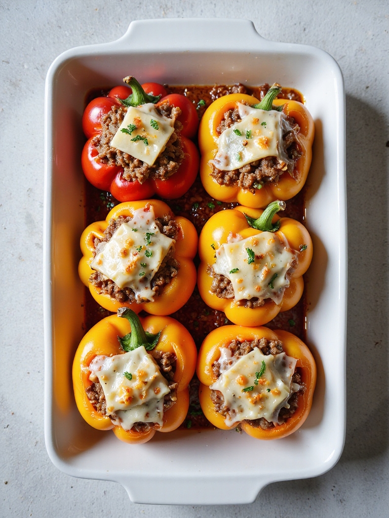 savory stuffed bell peppers