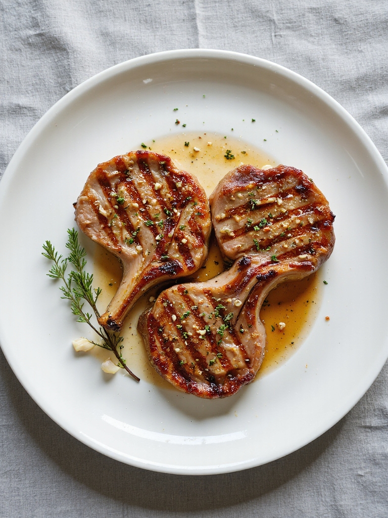 savory tender pan seared chops