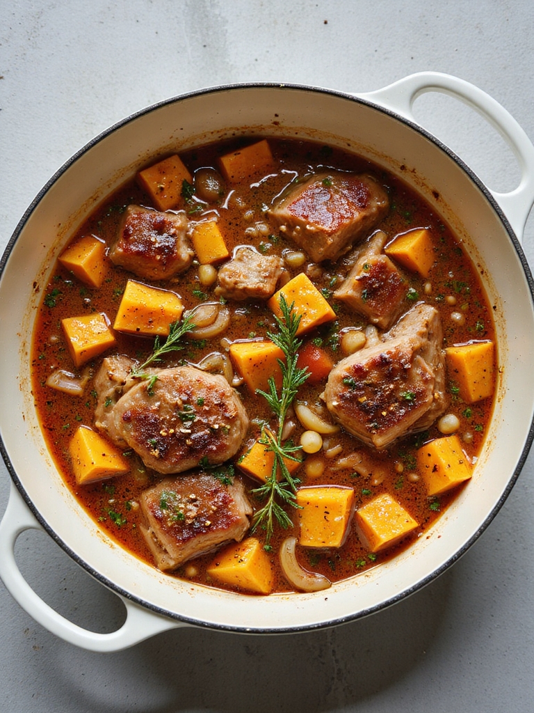 slow cooker pork stew