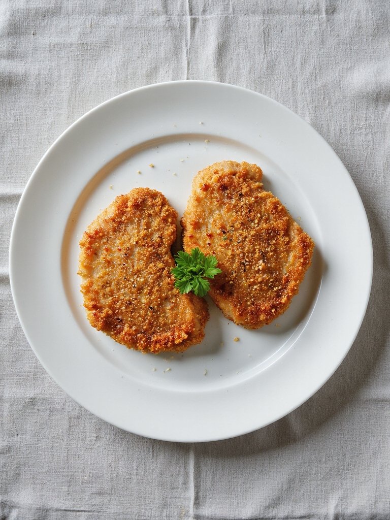 smoky crispy pork chops