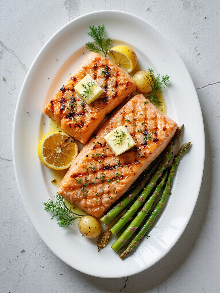 smoky grilled salmon delight