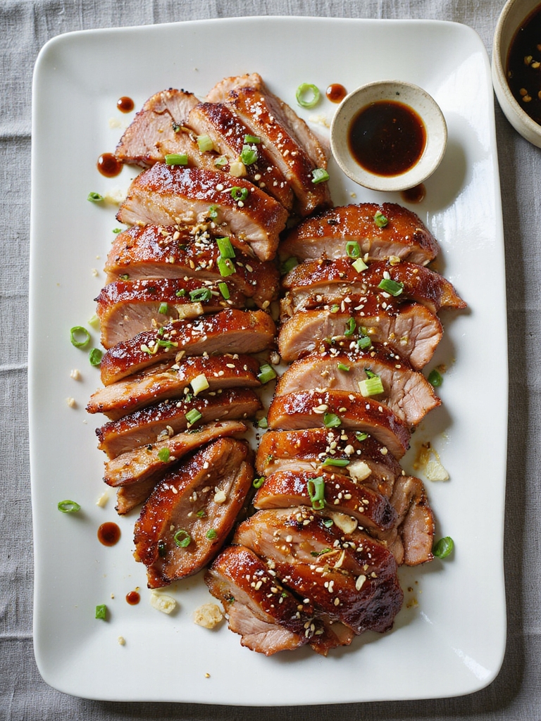 soy ginger pork loin