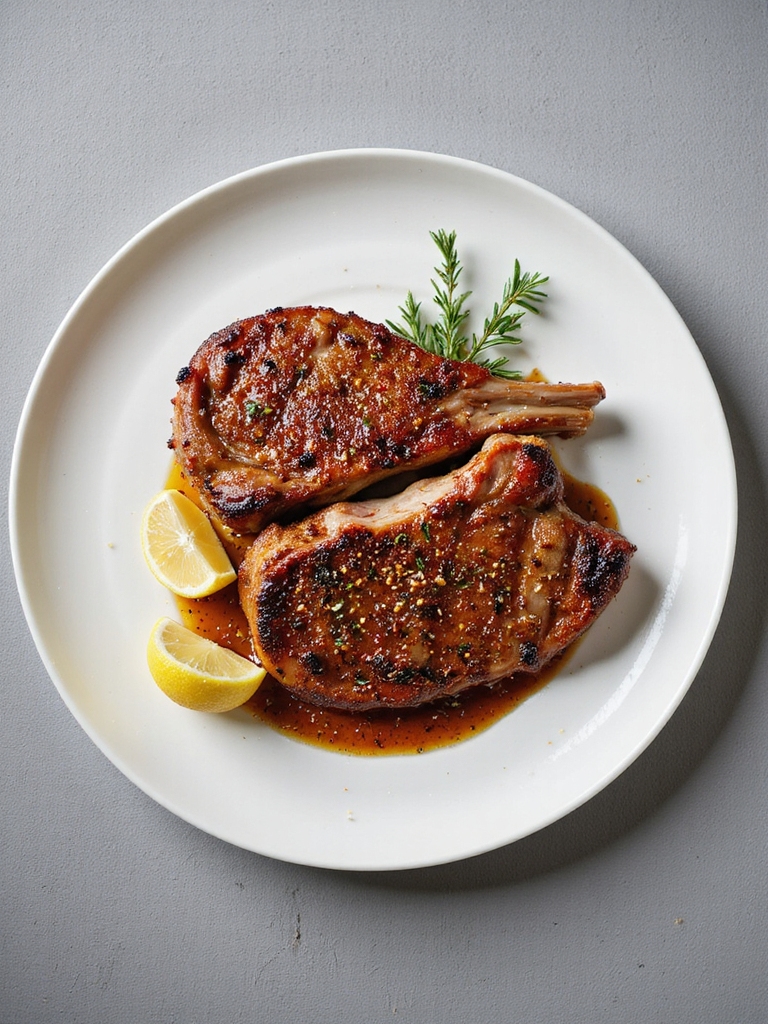 spicy cajun seasoned pork chops