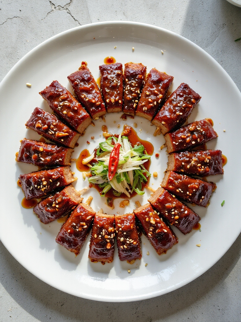 spicy gochujang marinated ribs