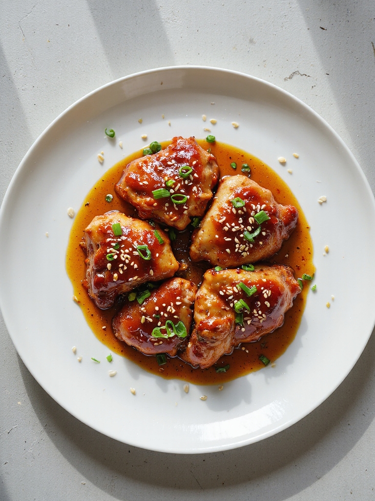 spicy honey marinated chicken