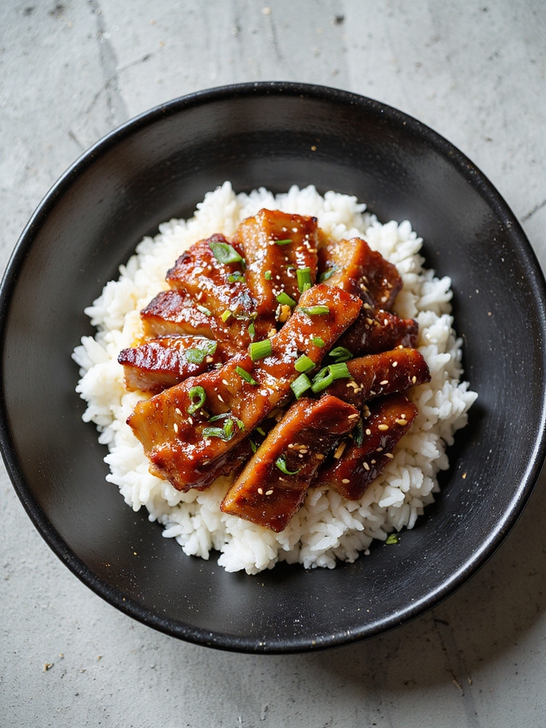 spicy korean pork belly delight