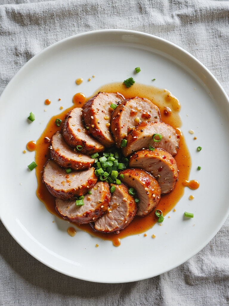 spicy sweet air fryer pork