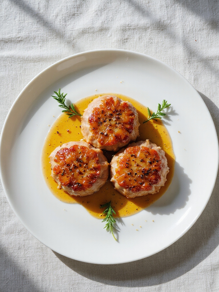 spicy sweet glazed pork